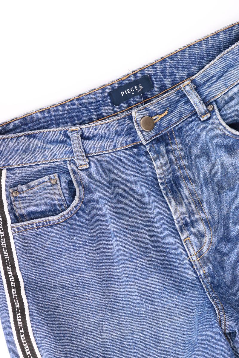 Pieces Mom Jeans Gr. M blau aus Baumwolle