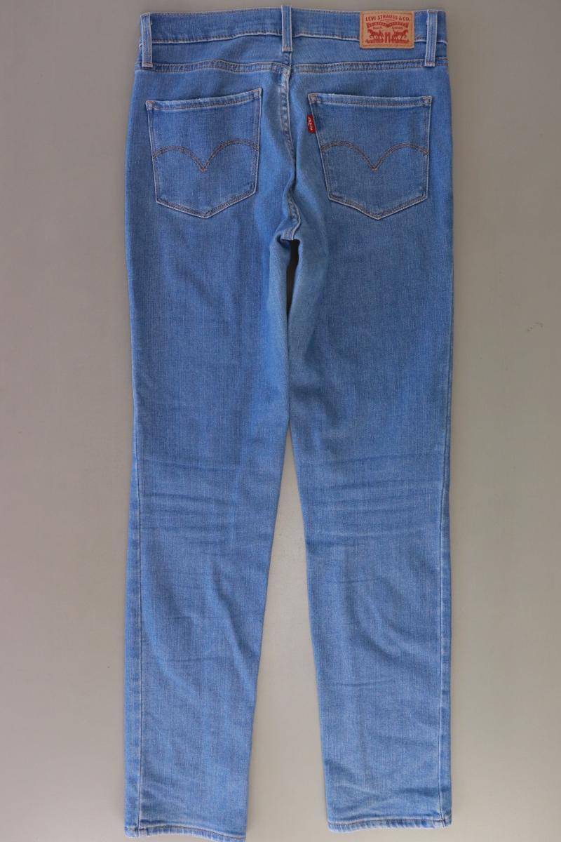 Levi's Straight Jeans Gr. W27 Modell 312 Shaping Slim blau aus Baumwolle