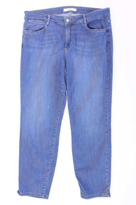 Brax Straight Jeans Gr. 44 blau aus Baumwolle