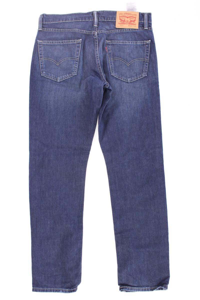 Levi's Straight Jeans für Herren Gr. W32/L30 blau aus Baumwolle