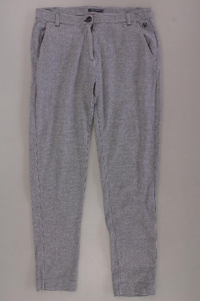 Marc O'Polo Stoffhose Gr. 36 hahnentritt grau aus Baumwolle