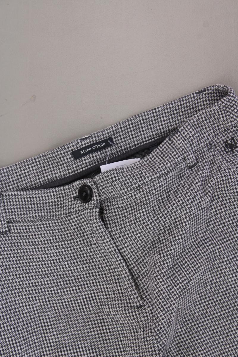 Marc O'Polo Stoffhose Gr. 36 hahnentritt grau aus Baumwolle
