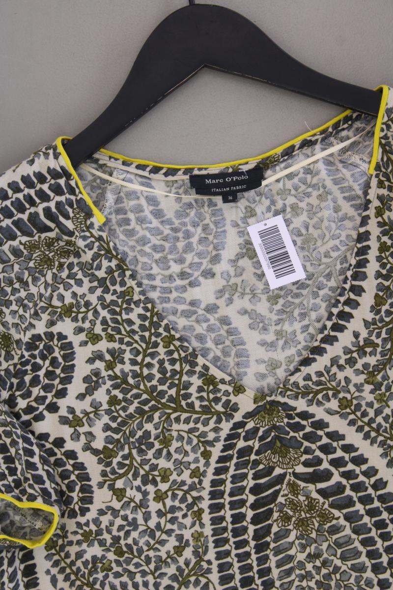Marc O'Polo Kurzarmkleid Gr. 36 mit Blumenmuster mehrfarbig aus Viskose