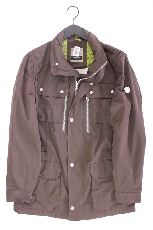 Bugatti Lange Jacke für Herren Gr. 50 braun aus Polyester