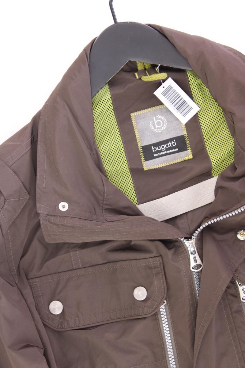 Bugatti Lange Jacke für Herren Gr. 50 braun aus Polyester