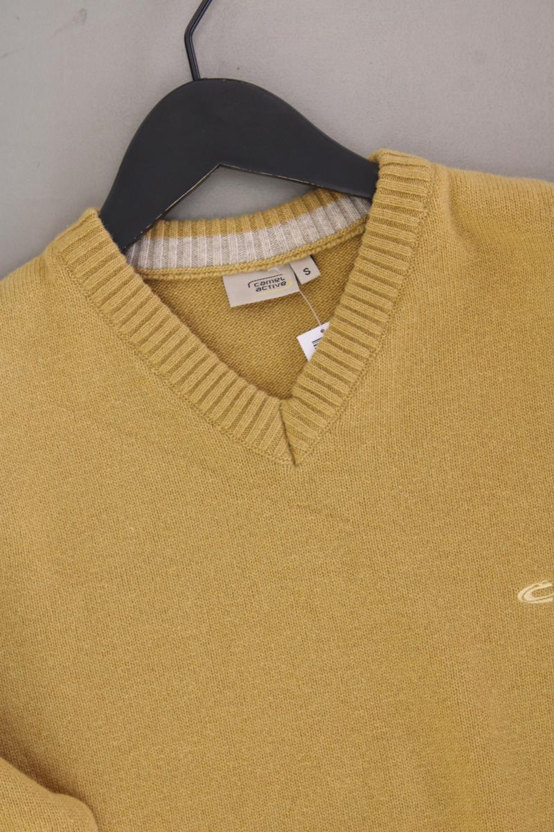 camel active Wollpullover für Herren Gr. S neuwertig gelb