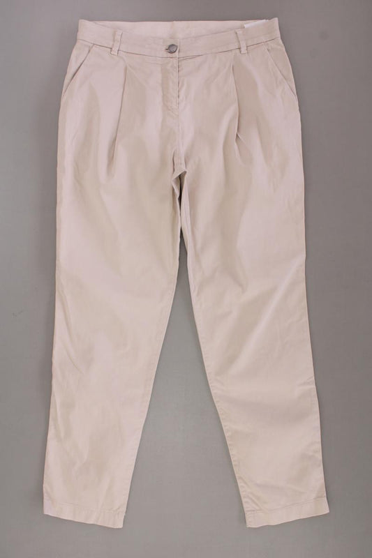 Marc Cain Chinohose Gr. 38 creme aus Baumwolle