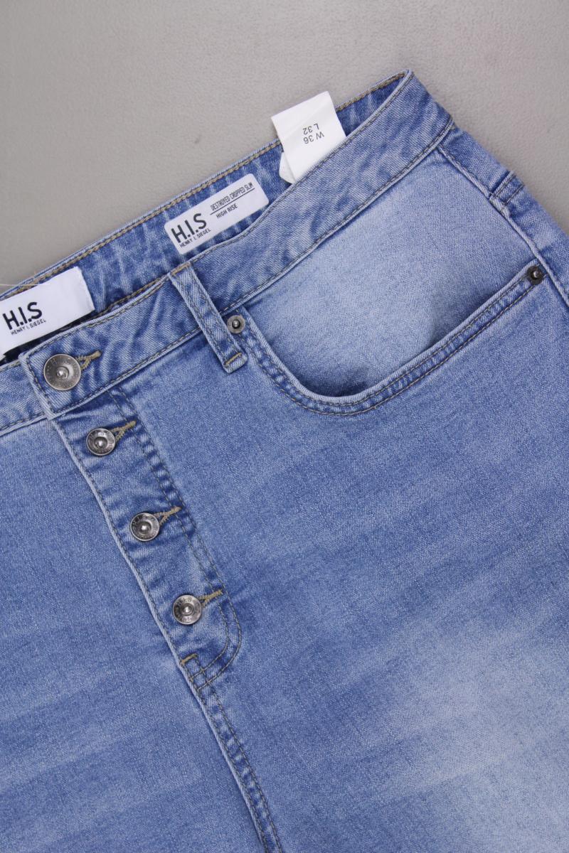 H.I.S. Skinny Jeans Gr. W36/L32 neuwertig blau aus Baumwolle