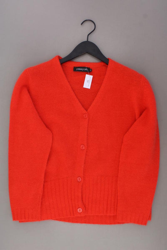 Passport Strickjacke Gr. XXL Langarm orange aus Wolle