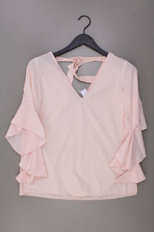 River Island Regular Bluse Gr. 34 Weite Ärmel rosa aus Polyester