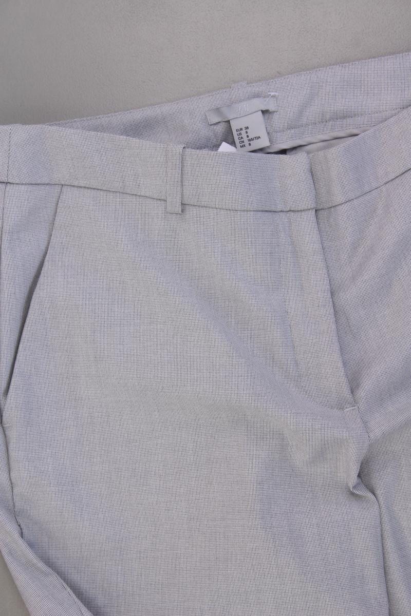 H&M Anzughose Gr. 38 grau aus Polyester