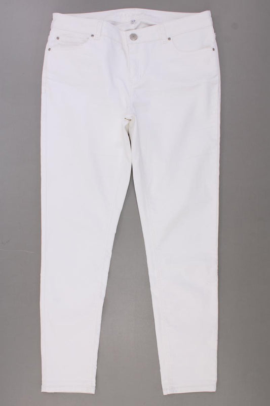 Hallhuber Hose Gr. 42 creme aus Baumwolle