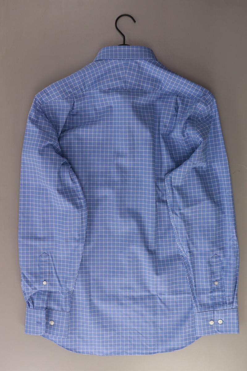 CHARLES TYRWHITT Karohemd für Herren Gr. L kariert neu mit Etikett Langarm blau