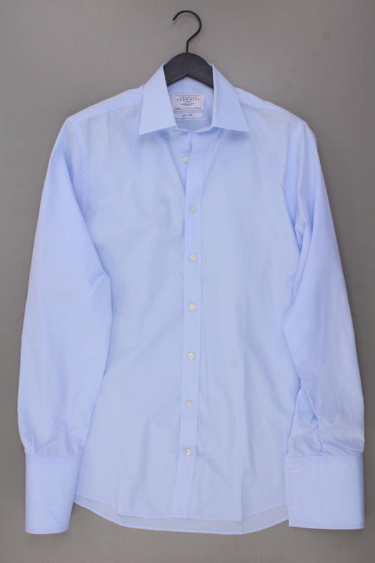 CHARLES TYRWHITT Langarmhemd für Herren Gr. Hemdgröße 41 blau aus Baumwolle