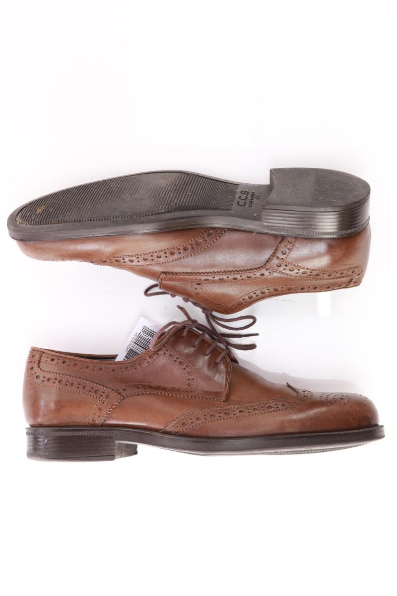 C.C.S SARARAR Schuhe für Herren Gr. 41 braun aus Leder