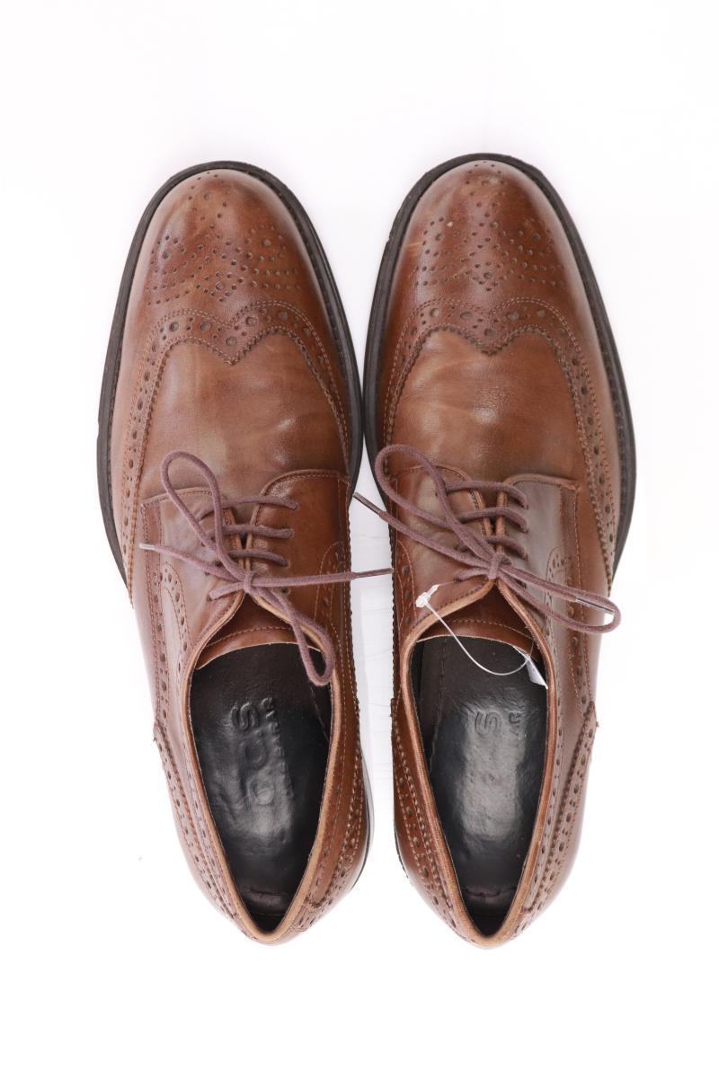 C.C.S SARARAR Schuhe für Herren Gr. 41 braun aus Leder