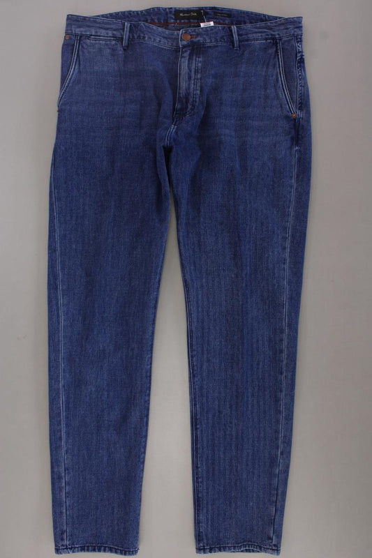 Massimo Dutti Straight Jeans für Herren Gr. W36 neuwertig blau aus Baumwolle