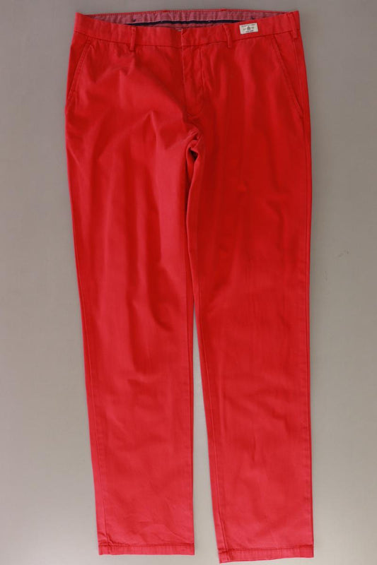 Tommy Hilfiger Chinohose für Herren Gr. W34/L34 rot aus Baumwolle