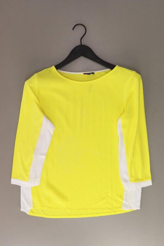 Street One Regular Bluse Gr. 38 3/4 Ärmel gelb aus Viskose