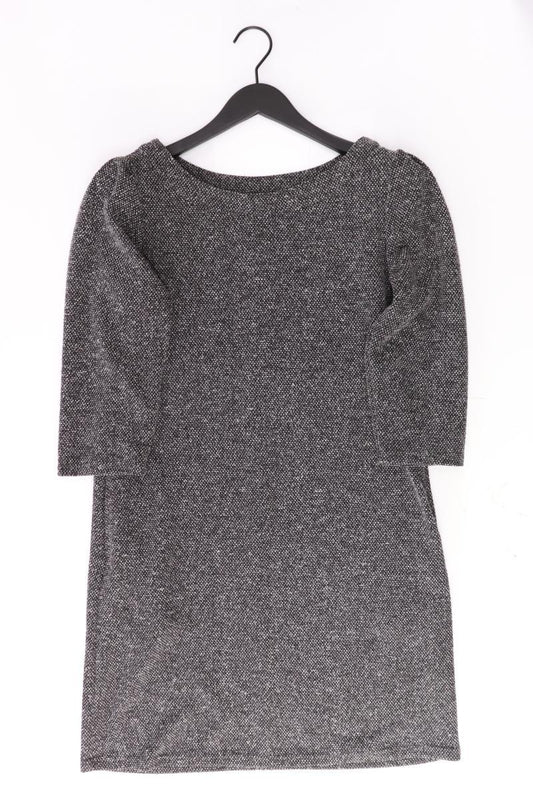 B.Young Midikleid Gr. 40 3/4 Ärmel grau aus Polyester