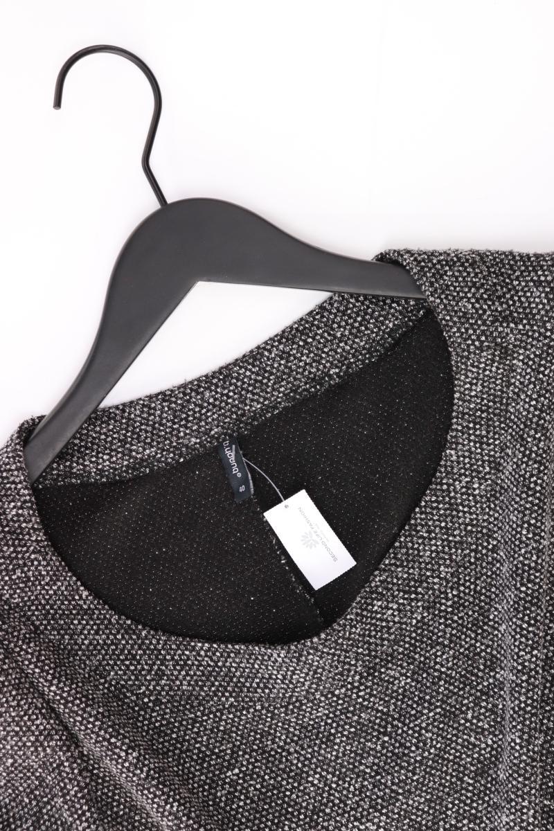 B.Young Midikleid Gr. 40 3/4 Ärmel grau aus Polyester