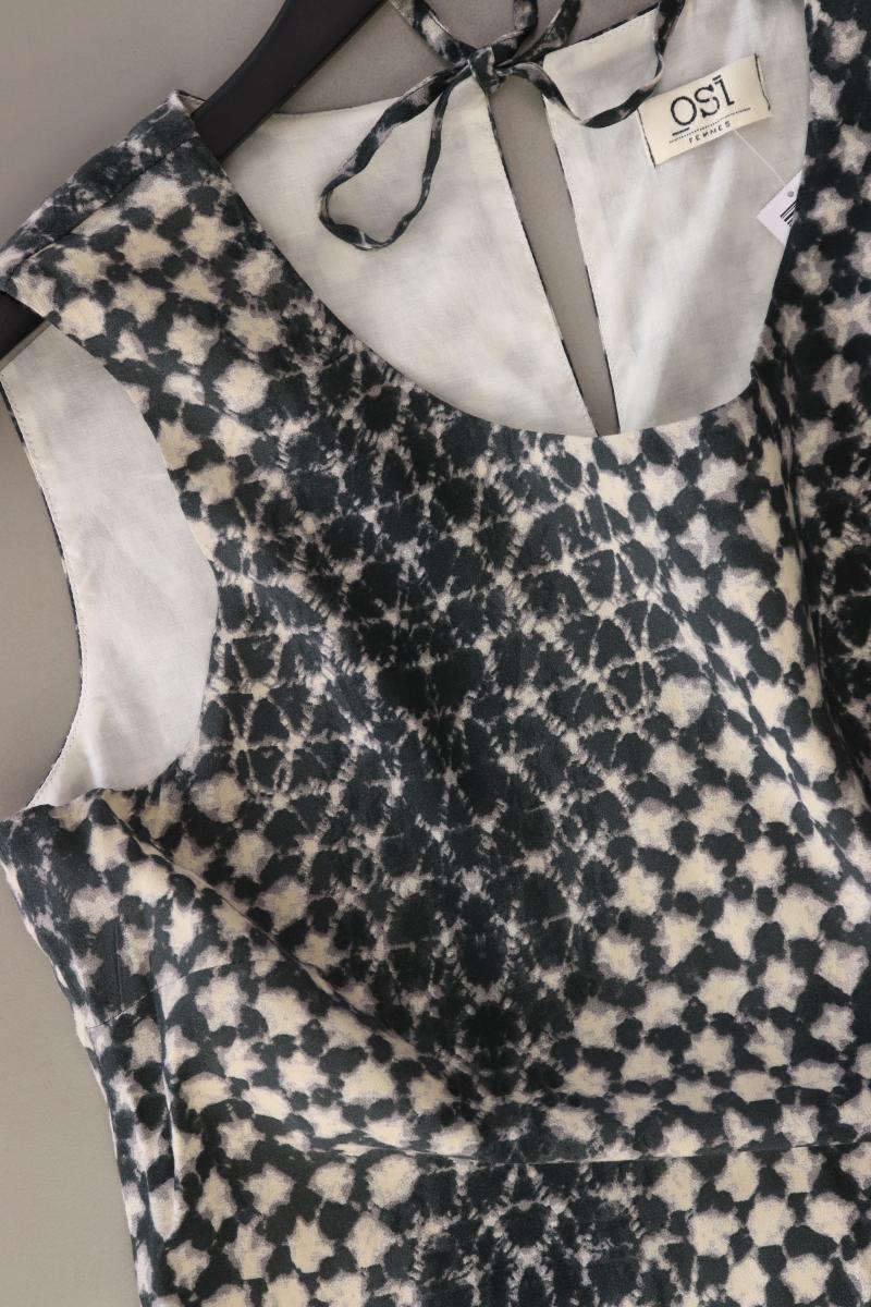 OSI Femmes Kleid Gr. L Ärmellos grau aus Viskose