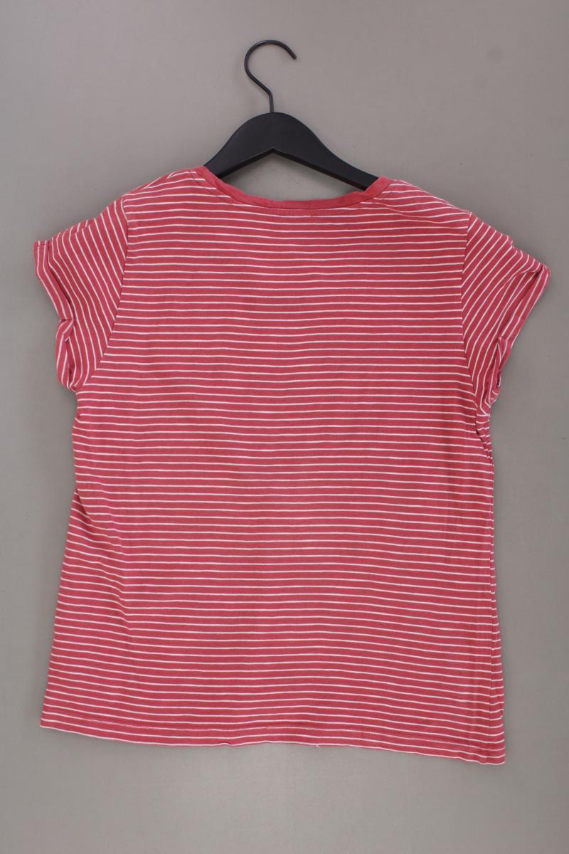 edc by Esprit Ringelshirt Gr. XS gestreift Kurzarm rosa aus Baumwolle