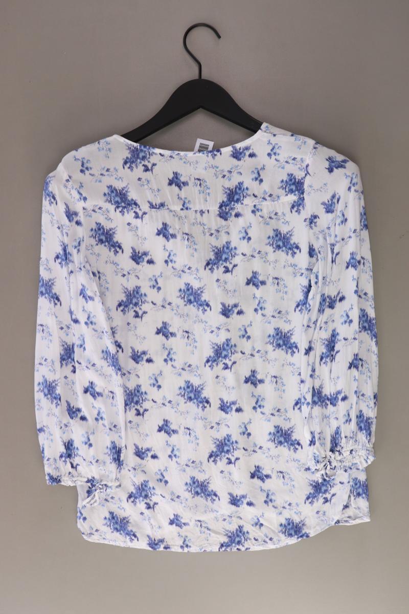 edc by Esprit Rüschenbluse Gr. XS 3/4 Ärmel weiß aus Viskose