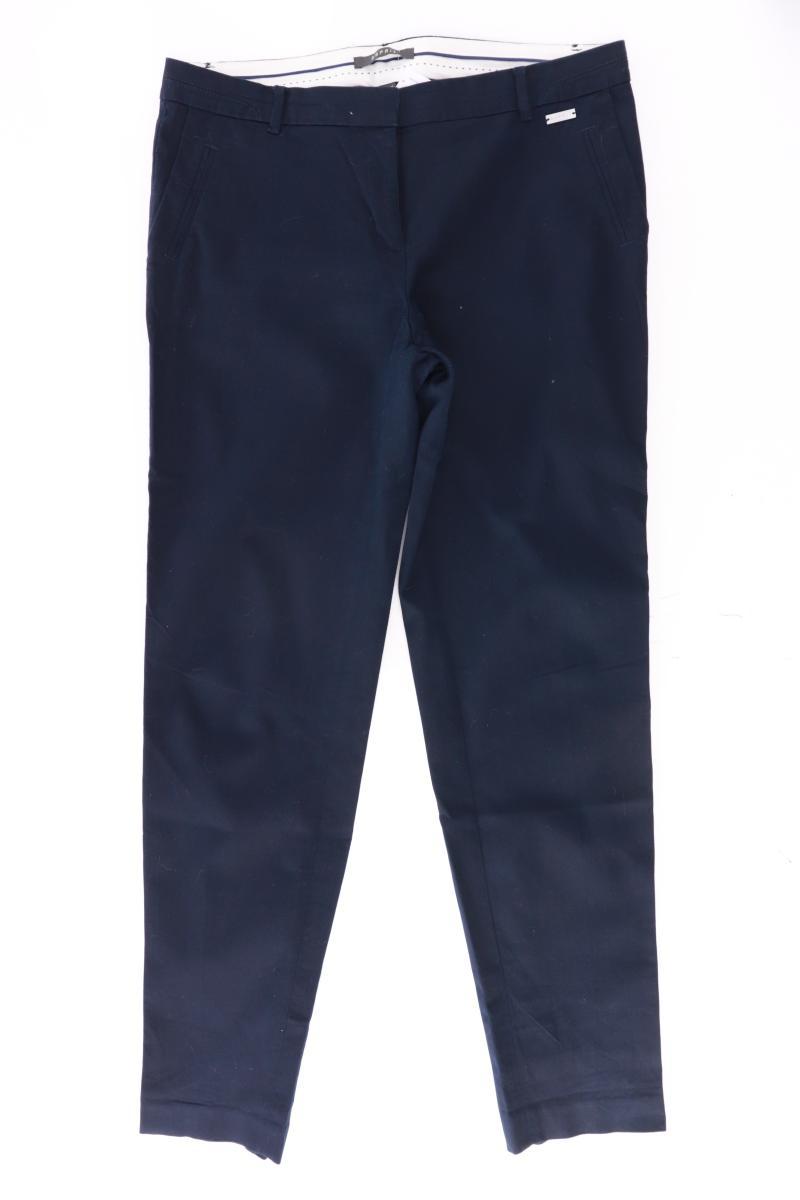 Esprit Stoffhose Gr. 38 blau aus Baumwolle