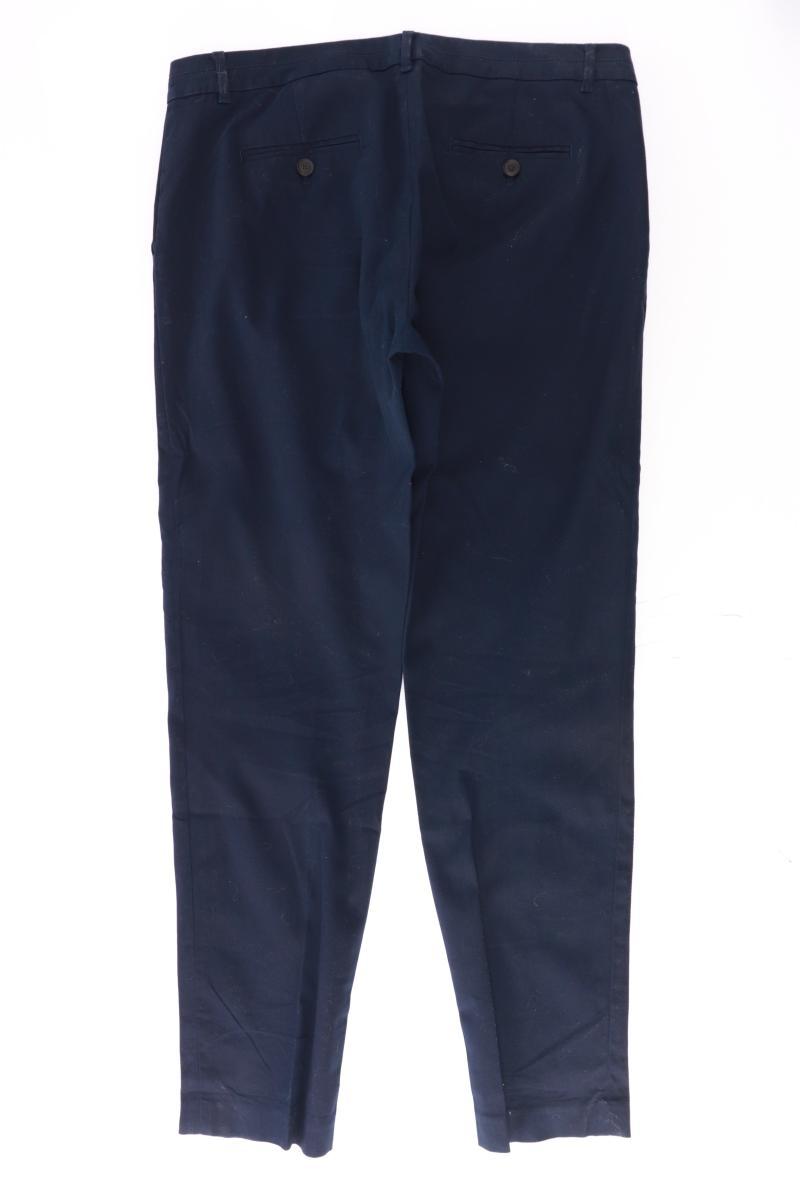 Esprit Stoffhose Gr. 38 blau aus Baumwolle