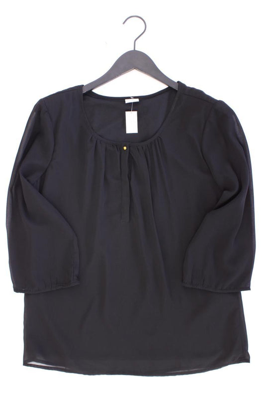 Vero Moda Regular Bluse Gr. L neuwertig 3/4 Ärmel schwarz aus Polyester