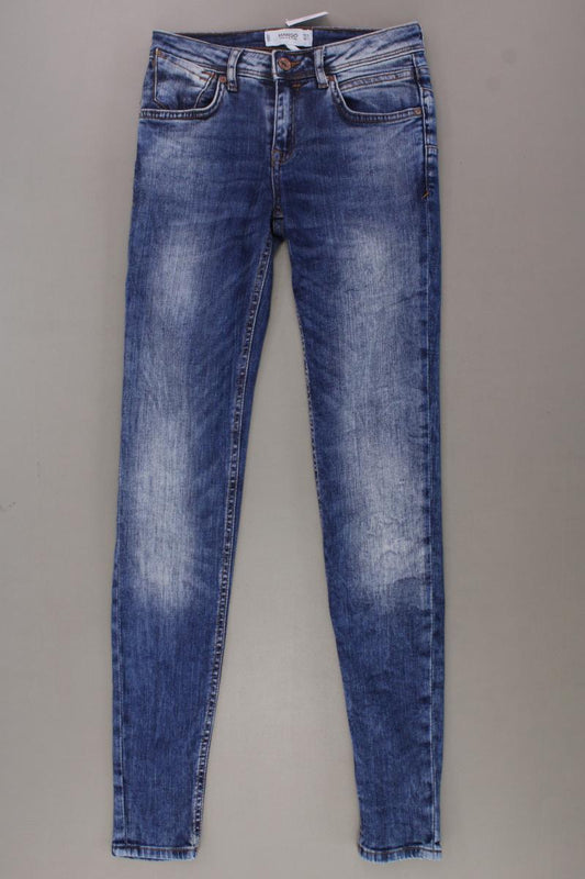 Mango Skinny Jeans Gr. 34 blau