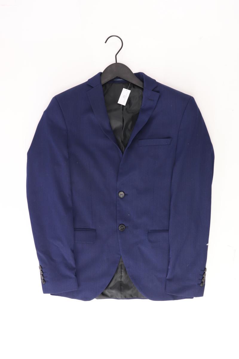 Selected Homme Longsakko für Herren Gr. 42 blau aus Polyester