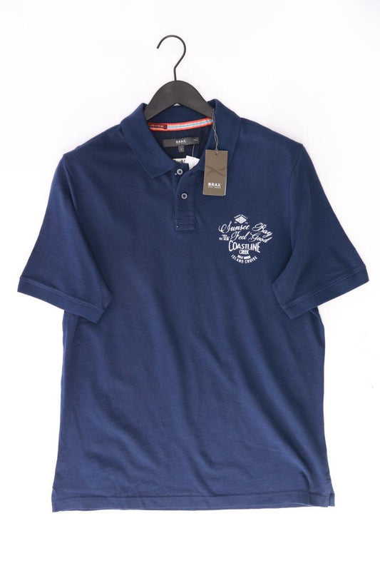 Brax Poloshirt für Herren Gr. L neu mit Etikett Neupreis: 59,99€! Kurzarm blau