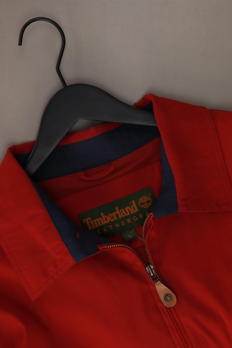 Timberland Lange Jacke für Herren Gr. L Vintage rot aus Polyester
