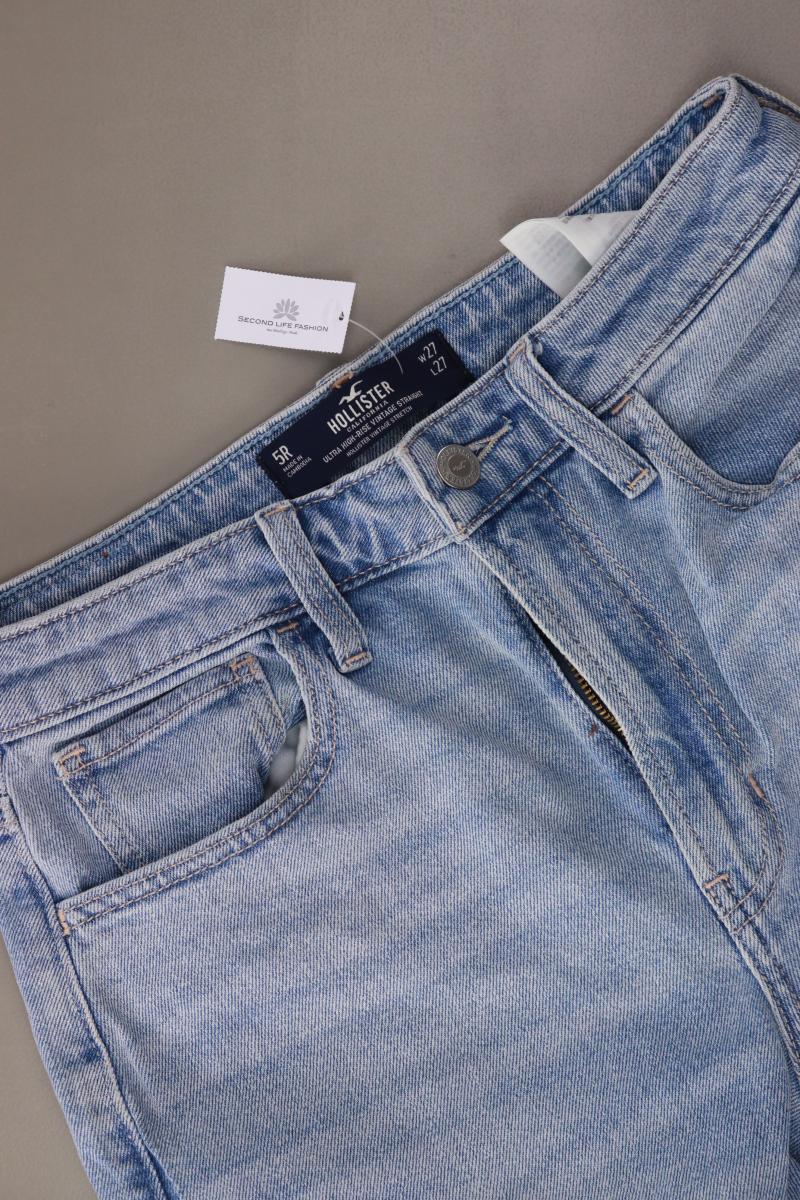 Hollister Regular Jeans Gr. W27/L27 blau aus Baumwolle