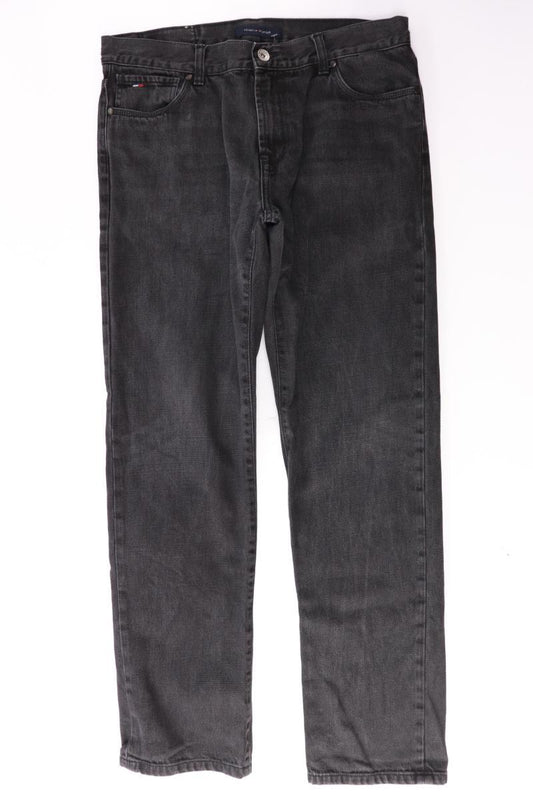 Tommy Hilfiger Straight Jeans für Herren Gr. M schwarz aus Baumwolle