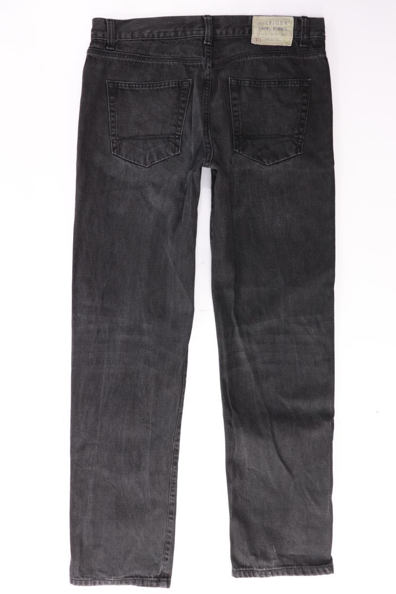 Tommy Hilfiger Straight Jeans für Herren Gr. M schwarz aus Baumwolle