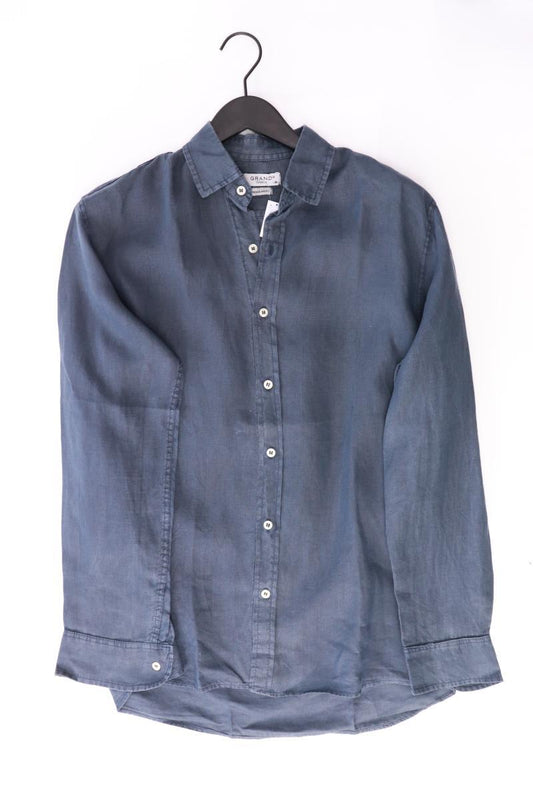 Grand Greece Hemd für Herren Gr. M Langarm blau