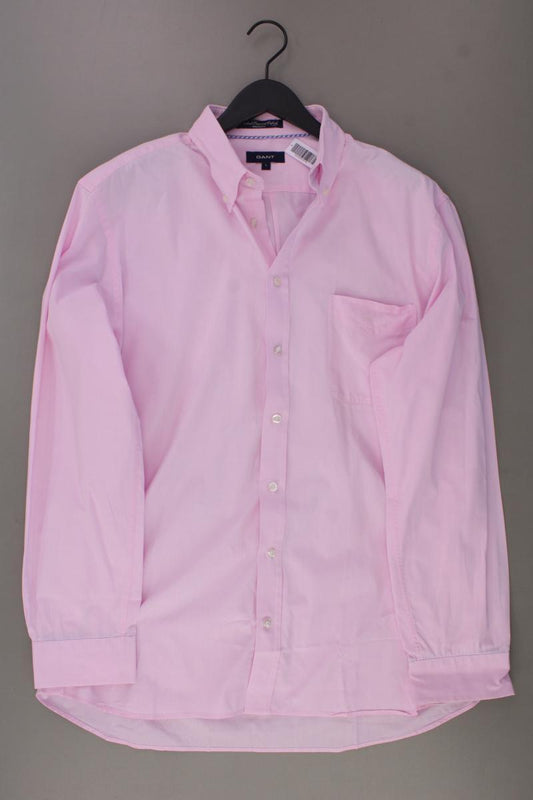 Gant Langarmhemd für Herren Gr. L rosa aus Baumwolle