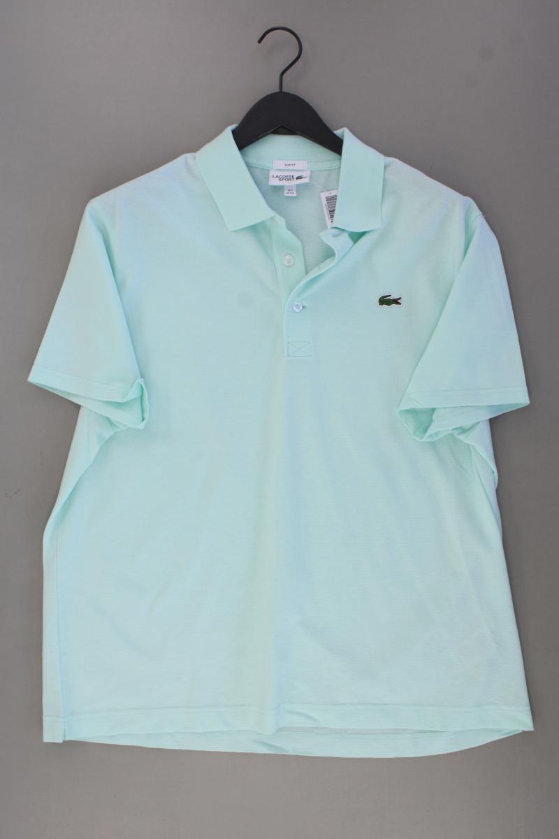 Lacoste Sport Poloshirt mintfarben für Herren Gr. XXL neuwertig Kurzarm grün