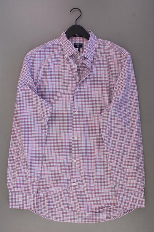 Gant Langarmhemd für Herren Gr. Hemdgröße 43/44 geometrisches Muster rosa