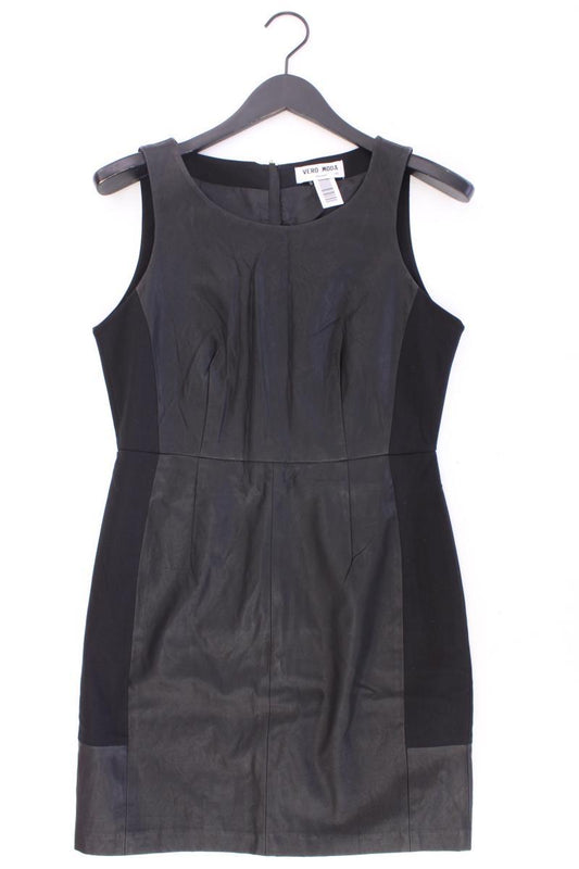 Vero Moda Kunstlederkleid Gr. 40 Ärmellos schwarz aus Baumwolle