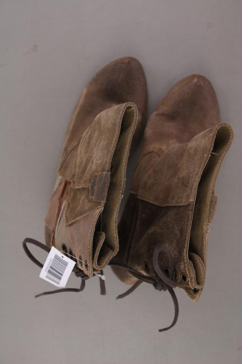 Bullboxer Stiefeletten Gr. 38 braun aus Leder