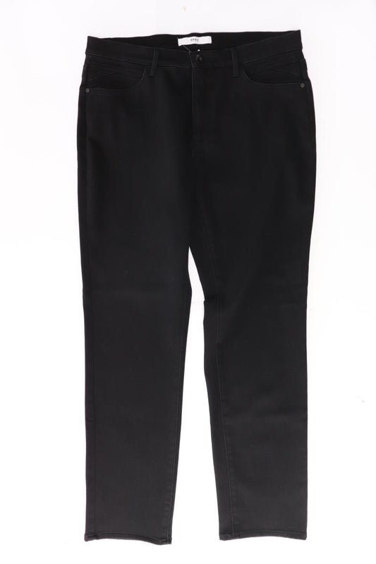 Brax Straight Jeans Gr. Kurzgröße 42 schwarz aus Baumwolle