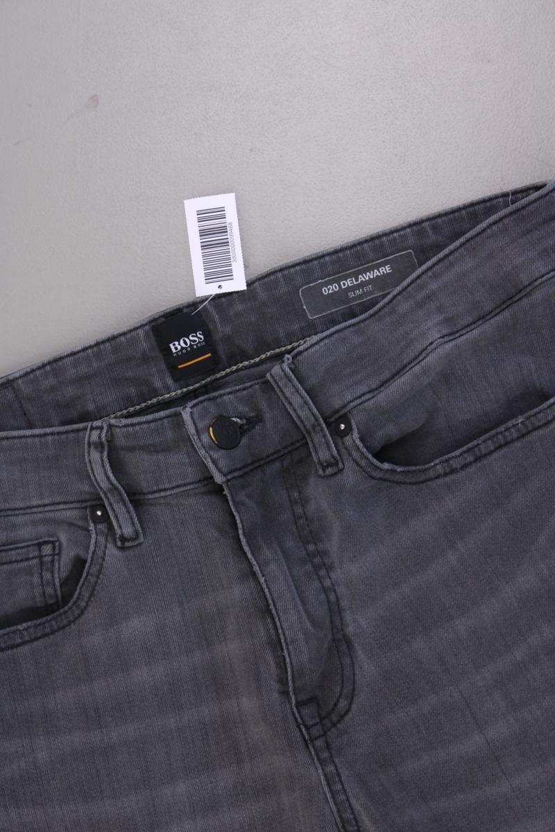 BOSS by Hugo Boss Skinny Jeans für Herren Gr. W31/L30 grau aus Baumwolle
