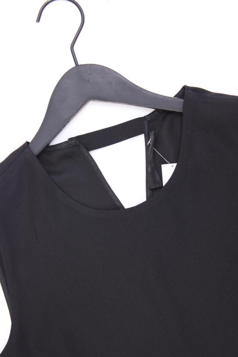 Hallhuber Ärmellose Bluse Gr. 44 schwarz aus Polyester