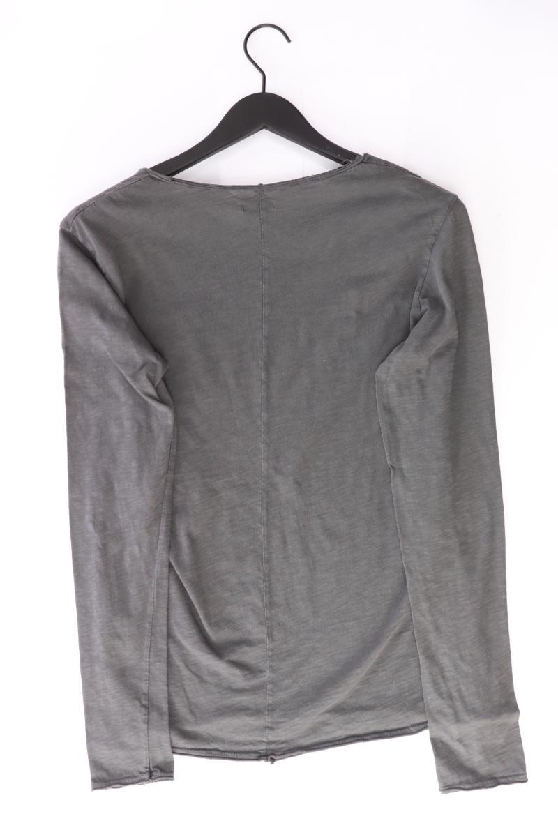 Imperial Longsleeve-Shirt für Herren Gr. M Langarm grau aus Baumwolle