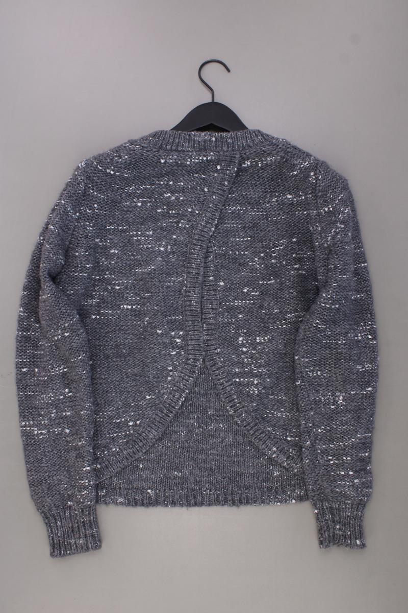 Banana Republic Grobstrickpullover Gr. L silber aus Polyacryl