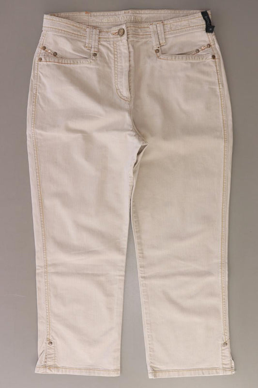 Bonita 7/8 Jeans Gr. 40 creme aus Baumwolle
